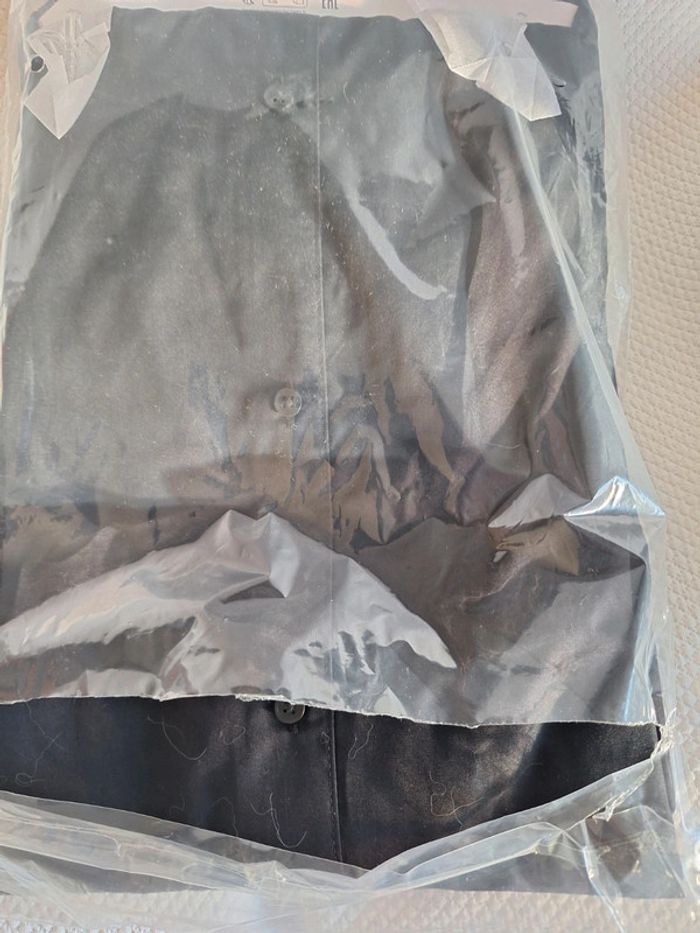 Chemise manches courtes homme XXL noire Neuve - photo numéro 3