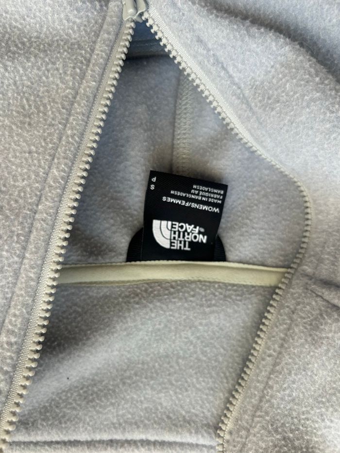 Polaire the north face grise bleutée - photo numéro 5