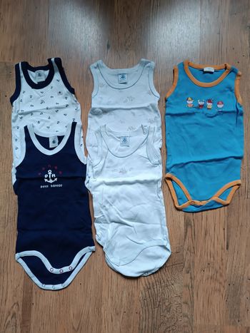Bodies débardeur garçon 6 mois