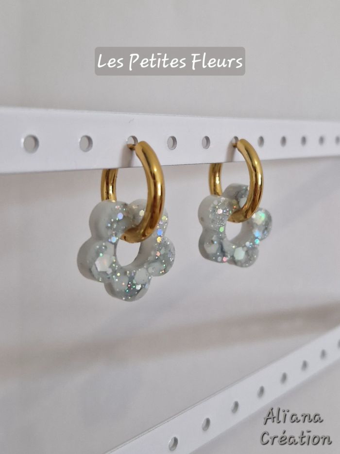 Boucles d'oreilles 🤍❄️ - photo numéro 2
