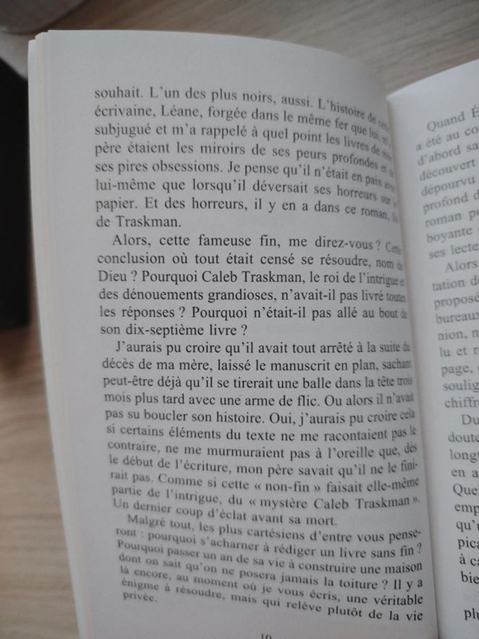Livre de France Thilliez Le manuscrit inachevé - photo numéro 4