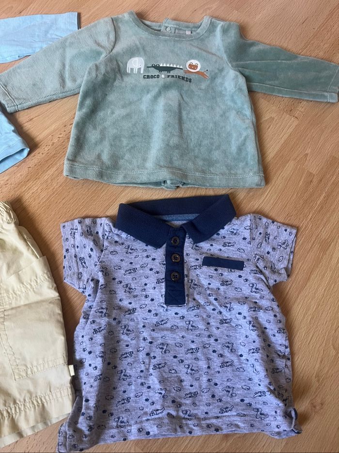 Lot vêtements bébé garçon 6 mois - photo numéro 2