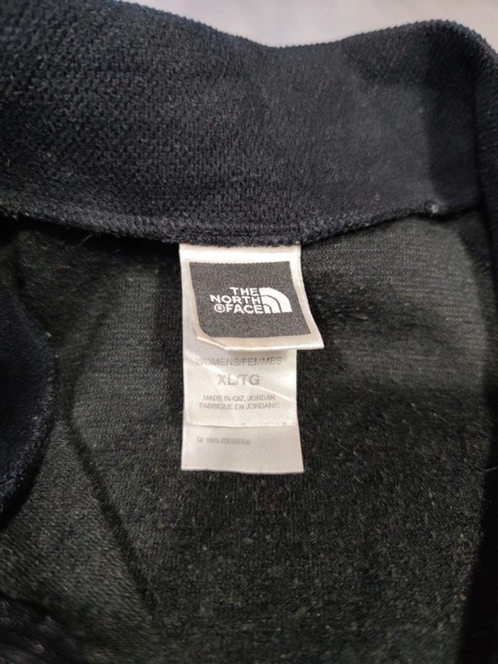 Pull Half Zip The North Face Noir Logo Brodé Taille XL Femme - photo numéro 5