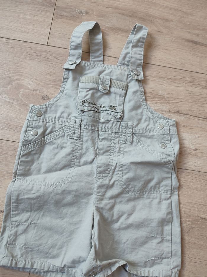 Salopettz short 2 ans