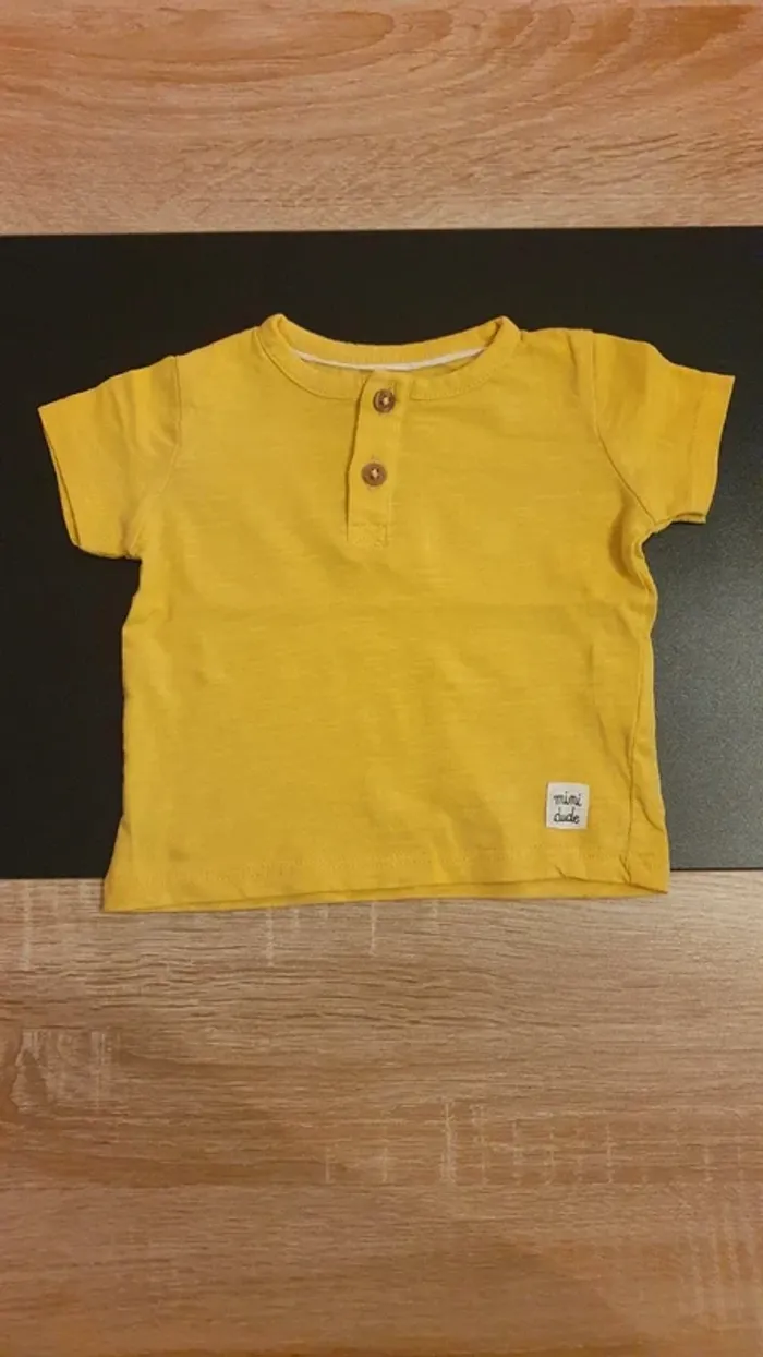 Lot de 3 tee-shirts manches courtes 3 mois - photo numéro 3