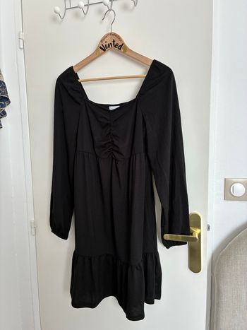 Robe manches longues style bouffantes Vila Taille S
