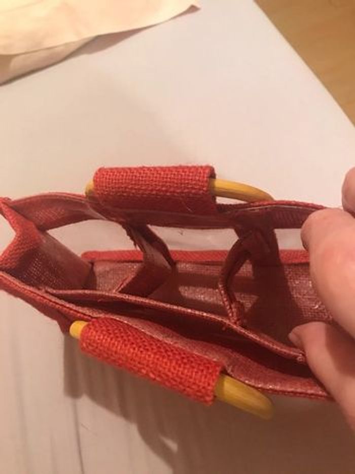 Panier toile de jute - photo numéro 4