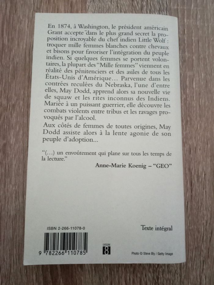 Jim Fergus 🪅 Mille femmes blanches - photo numéro 2