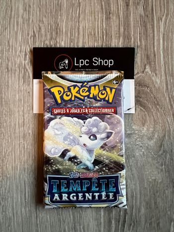POKÉMON - BOOSTER EB12 ÉPÉE ET BOUCLIER TEMPETE ARGENTÉE GOUPIX - FR - NEUF