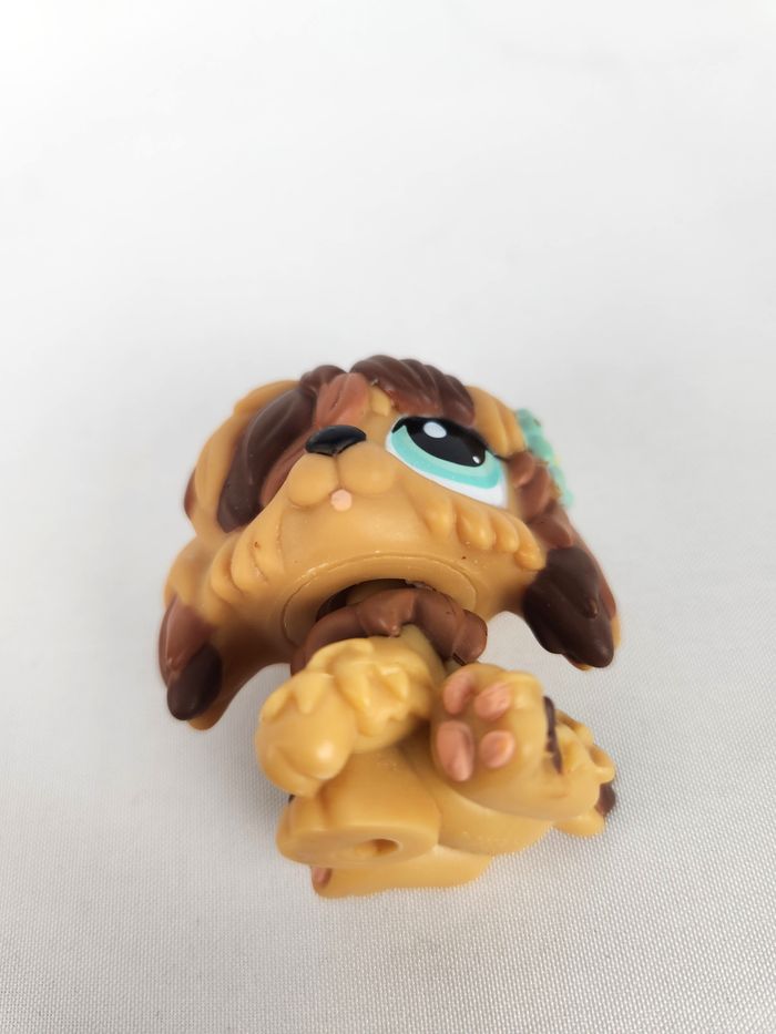 Littlest Petshop LPS Chien de Berger Brun #1077 - photo numéro 5