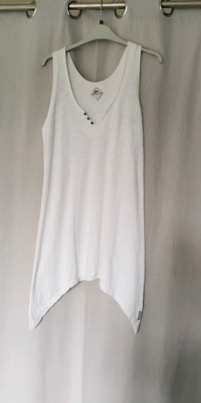 Robe plage blanc du nil