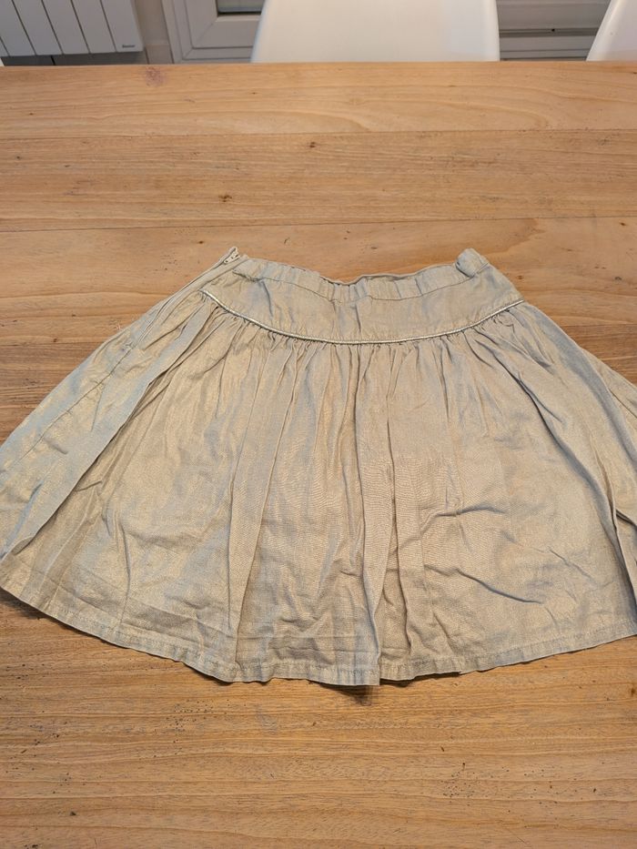 Jupe beige irisée 10 ans - photo numéro 4