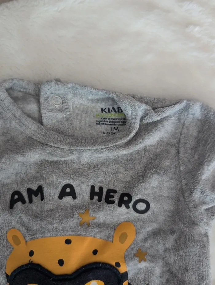 Pyjama Kiabi 1 mois - photo numéro 2