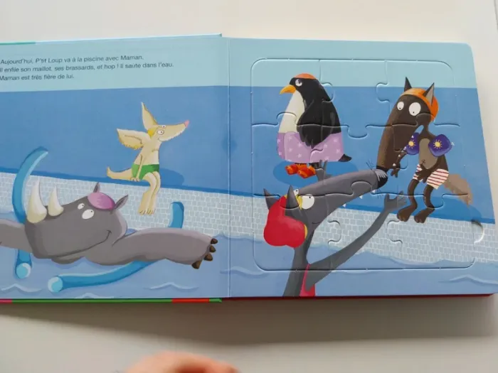 Ptit loup puzzle - photo numéro 2