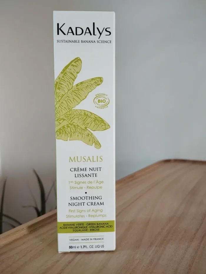 Crème nuit lissante kadalys