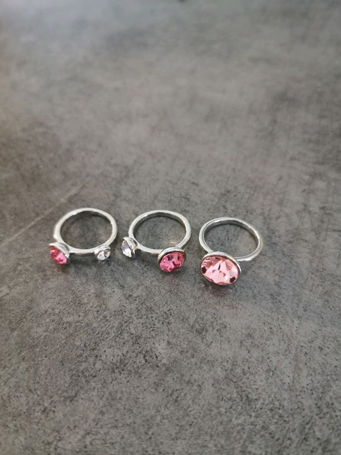 Bague avec cristaux Swarovski neuve taille 52 - photo numéro 3
