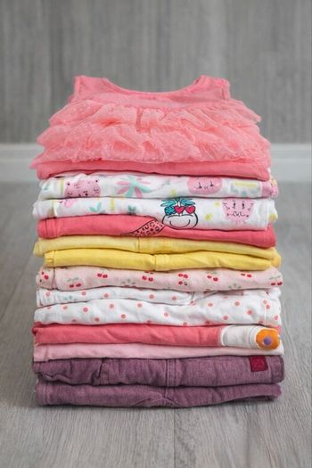 Lot de 18 vêtements été fille , Taille 6 mois 