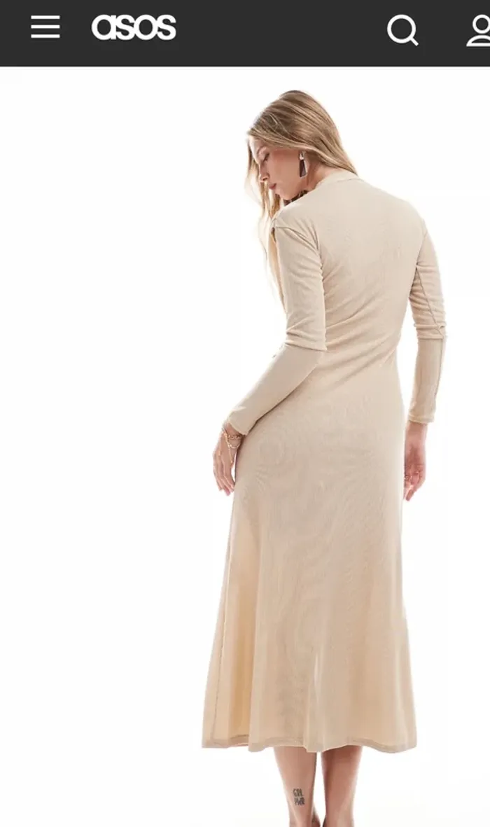 👗 robe beige- taille 40 - neuf sans étiquette - Closet london asos - photo numéro 16