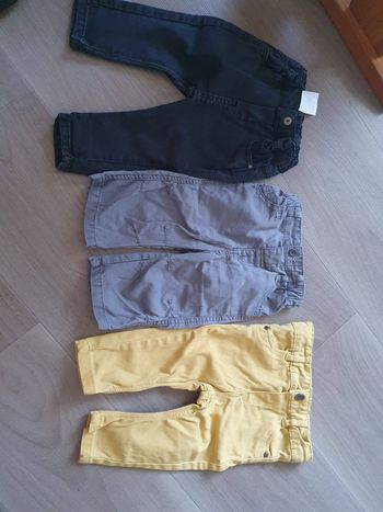 Lots de 3 pantalon 6 mois