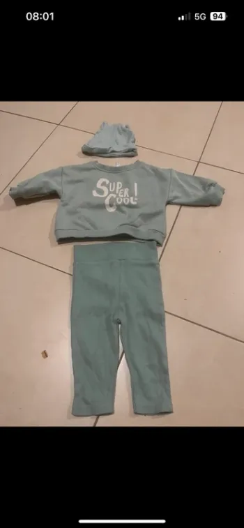 Ensemble orchestra taille 3 mois