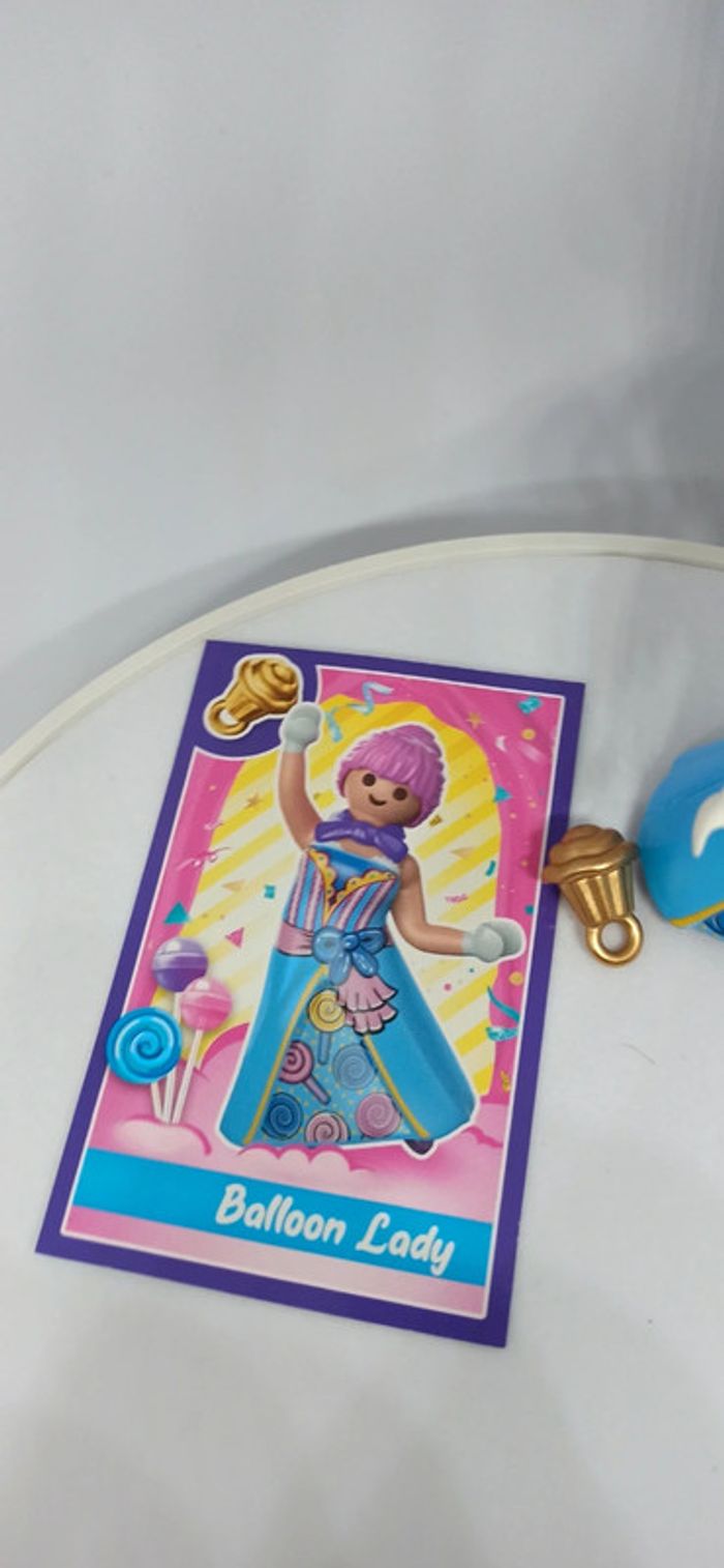 Femme balloon Lady avec ballons playmobil - photo numéro 2