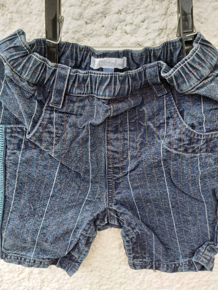 Short en jeans Kitchoun
Taille 9 mois très bon état - photo numéro 3