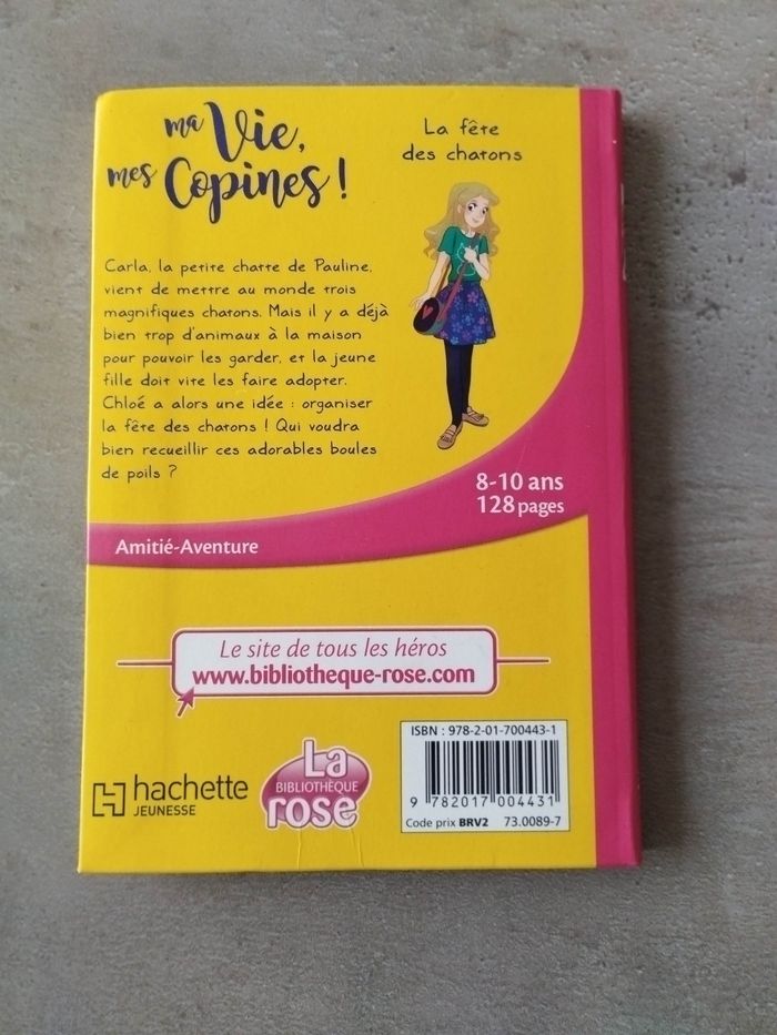 Livre Ma vie mes copines : la fête des chatons - photo numéro 3