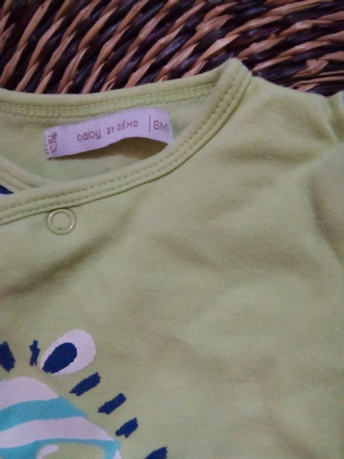 Pyjama coton 6 mois - photo numéro 4