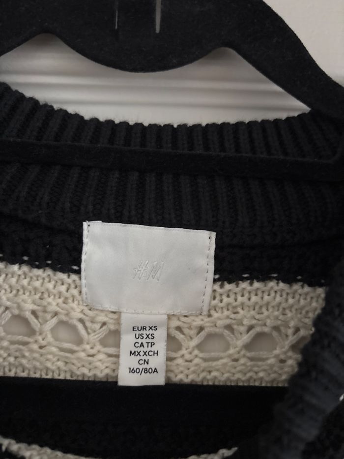 Pull ajouré effet crochet H&M - photo numéro 3