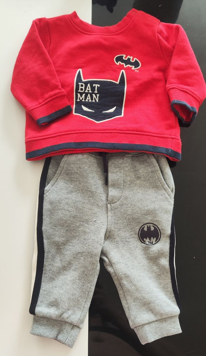 Ensemble batman taille 3 mois - photo numéro 1