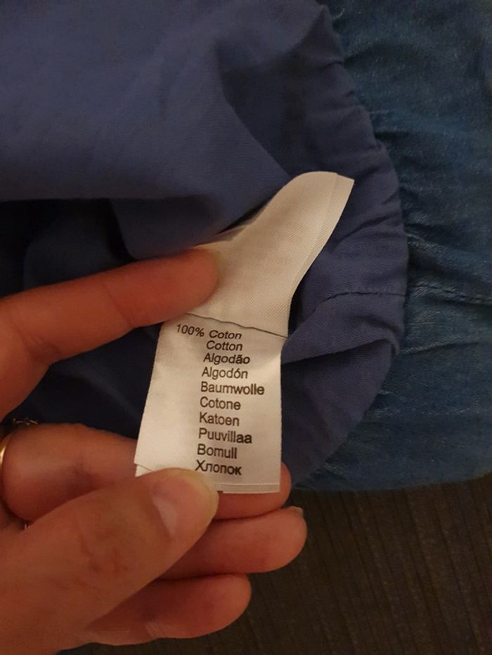 Jupe bleu jeans boule vertbaudet - photo numéro 6