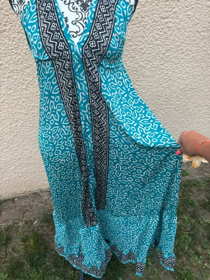 Très jolie robe bohème taille unique - photo numéro 2