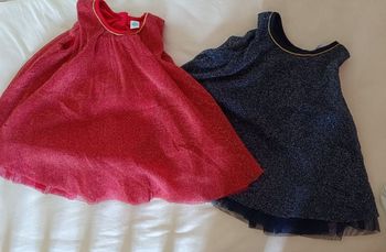 2 robes pailletées