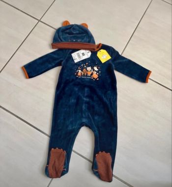Pyjama avec son bonnet Sergent Major