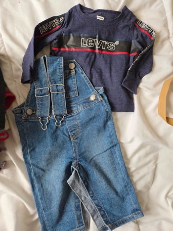 Ensemble salopette levis.