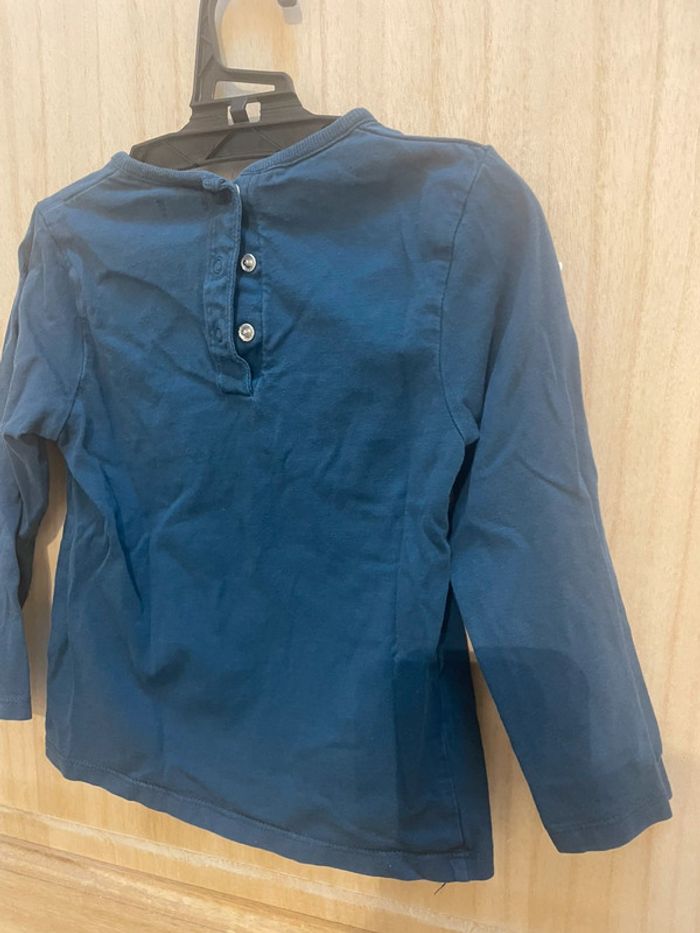 T-shirt manches longues kiabi 36 mois 90 - 97 cm - photo numéro 7