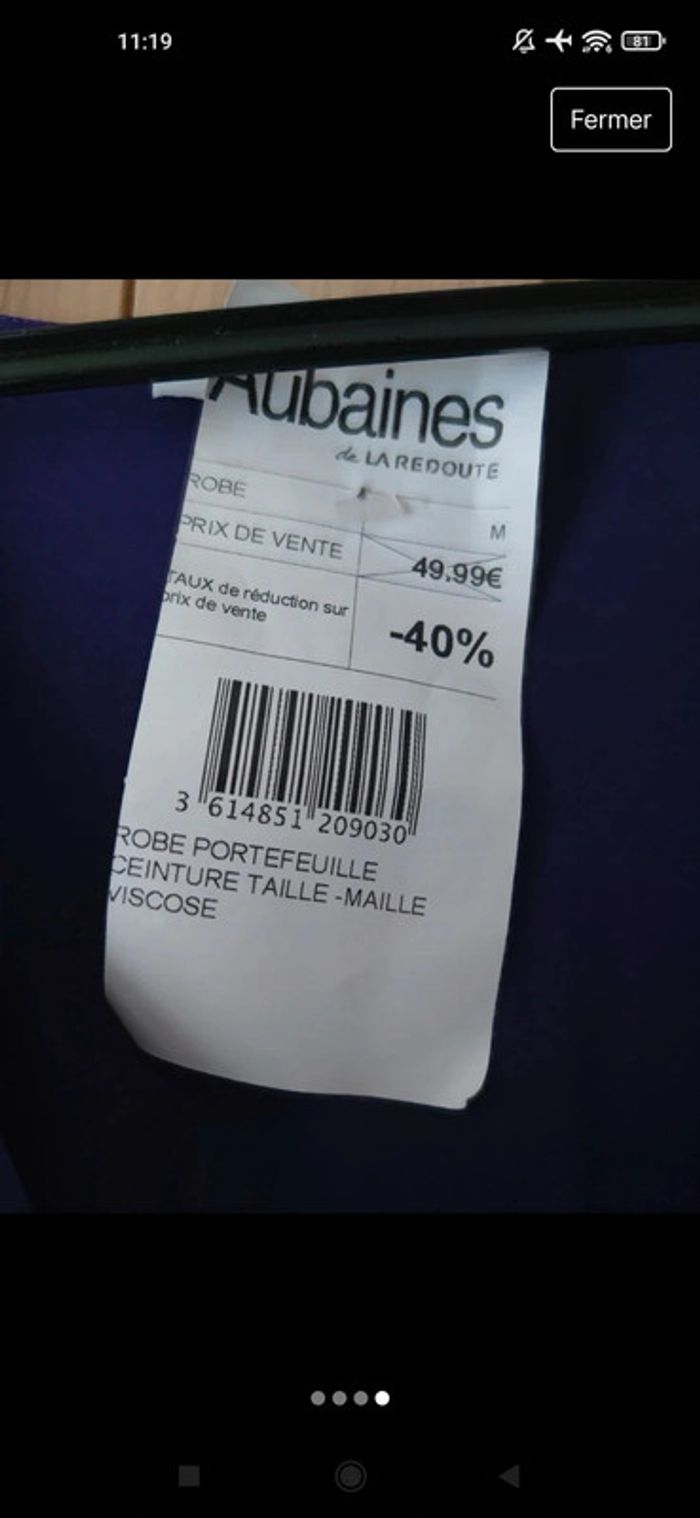 Robe longue violette - photo numéro 3