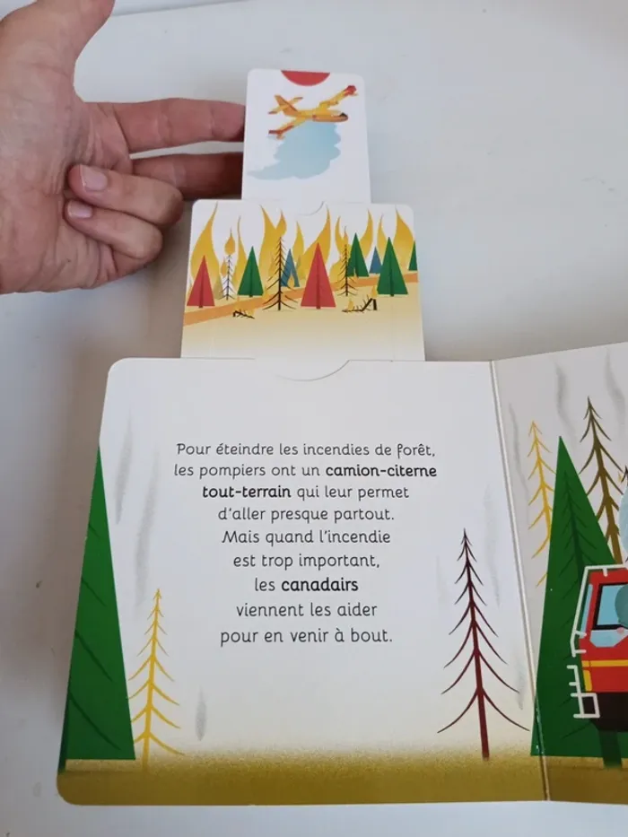 Livre animé les pompiers - photo numéro 14
