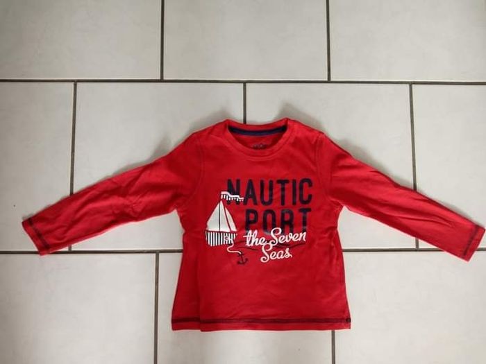 Maillot manches longues garçon 98-104 cm (2-4 ans)