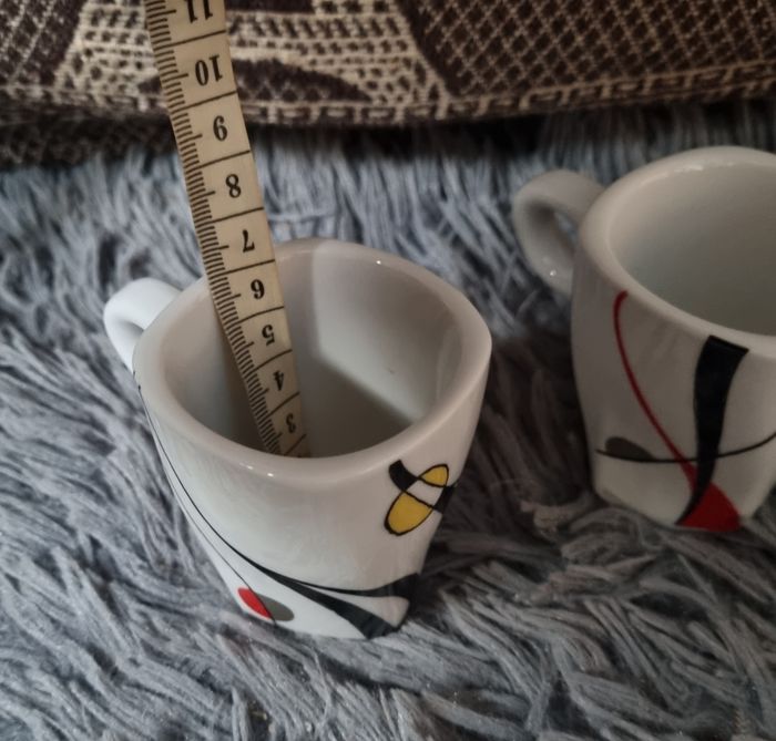 Ensemble de 5 tasses à café Folliet - photo numéro 6