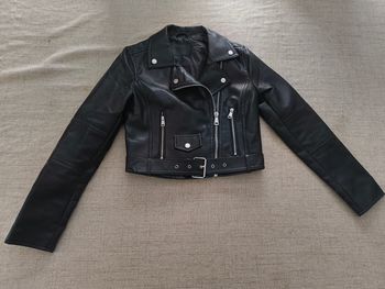 Veste en similicuir femme taille 36