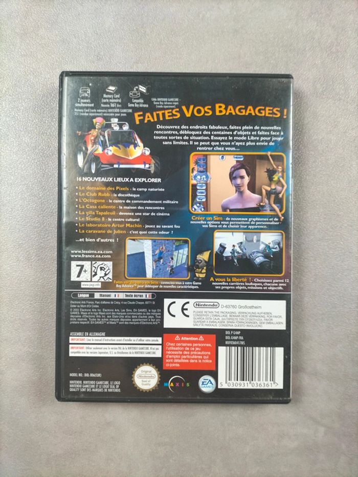 Jeu GameCube – Les Sims : Permis de Sortir - photo numéro 2