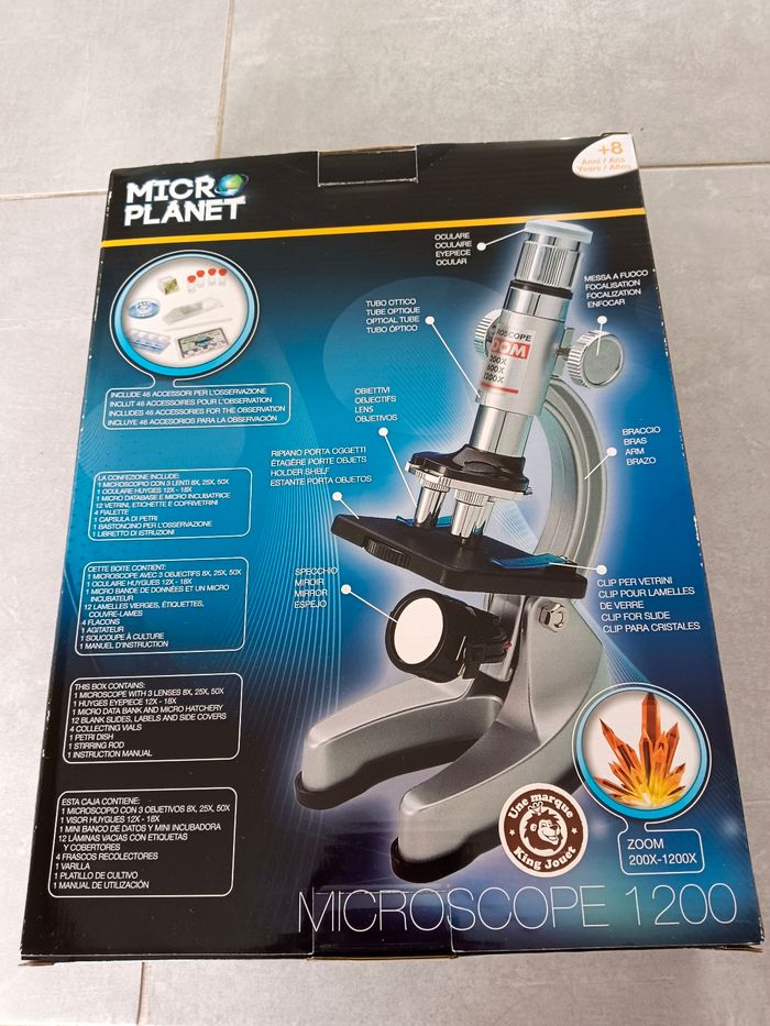 Microscope 1200 boîte complète