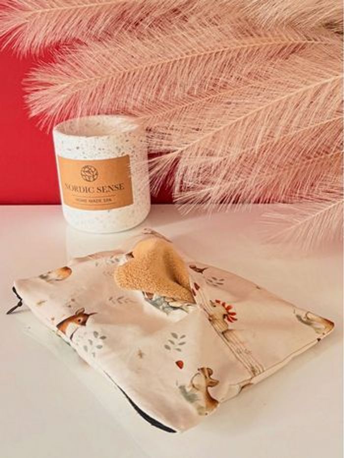 Pochette lingettes lavable - photo numéro 3