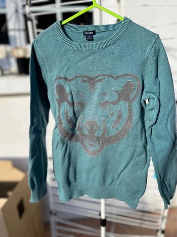 Pull vert Kiabi 6 ans