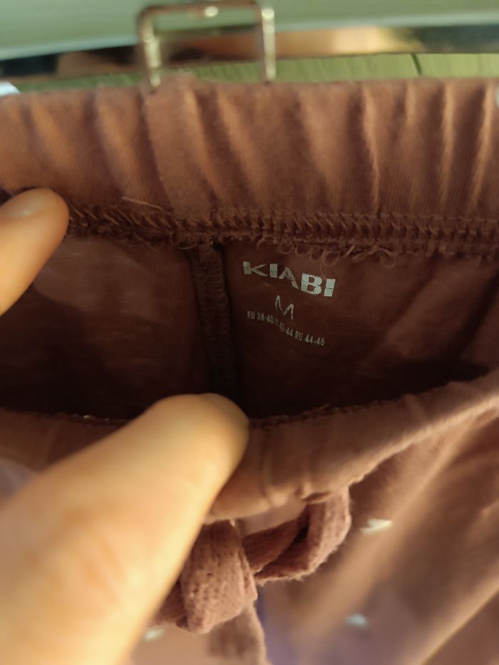 Pijama bordeaux clair Kiabi - Taille M - photo numéro 6