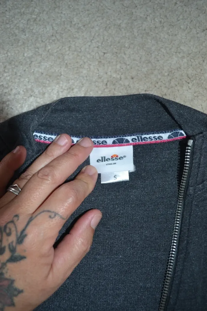 Veste zippée Ellesse - Taille S - photo numéro 3