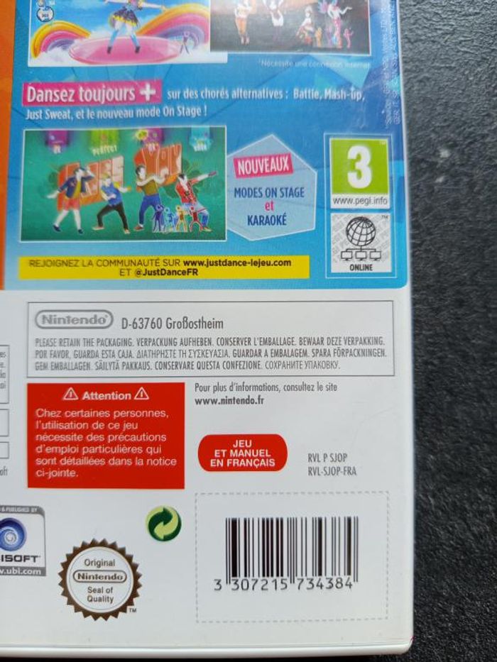 Nintendo - Wii - Just dance 2014 - photo numéro 3