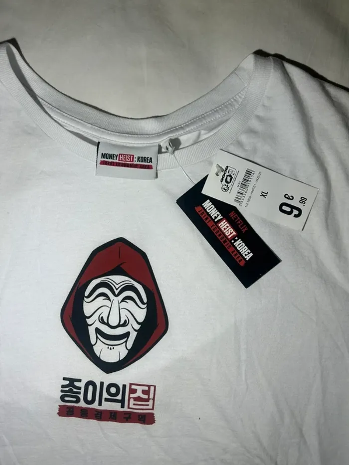 T-shirt la casa de papel netflix - photo numéro 5