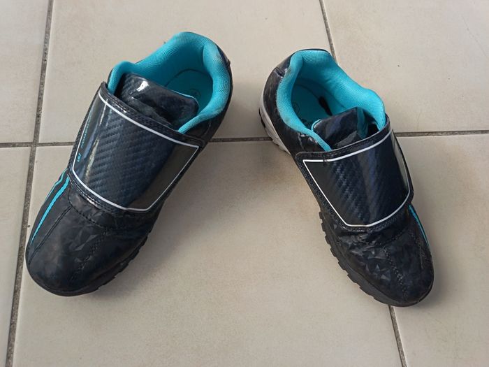 Baskets noir turquoise T37 - photo numéro 2